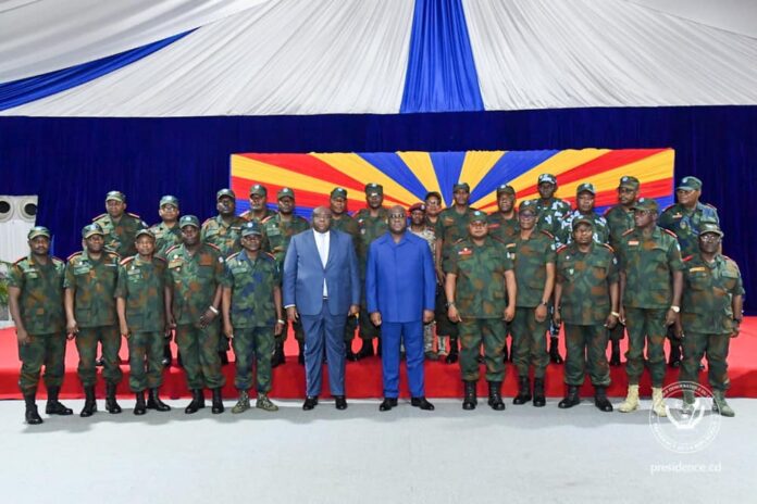 Kinshasa: Le Président Tshisekedi invite les forces armées à ne jamais trahir le Congo