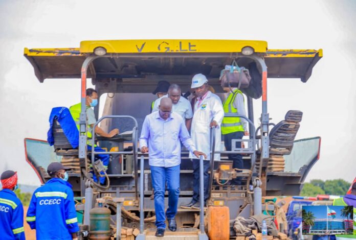 Province du Haut-Katanga: Progrès remarquable dans la construction de la route de contournement de Likasi