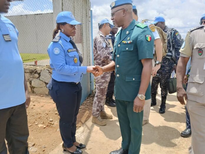 Nord-Kivu: Le chef de la Police de la MONUSCO réitère son soutien à la Police nationale congolaise