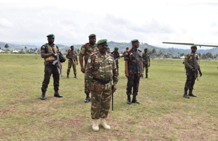 Sud-Kivu: Le Général Marcel Mbangu Mashita en mission de commandement dans les hauts et moyens plateaux de Minembwe