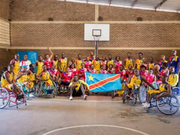 RDC: Les Léopards de basketball sur fauteuil en attente de primes après les Jeux Africains Paralympiques