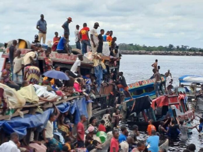 Province de l'Équateur: Tragédie sur le Fleuve Congo, plus de 27 morts dans le naufrage d'une baleinière