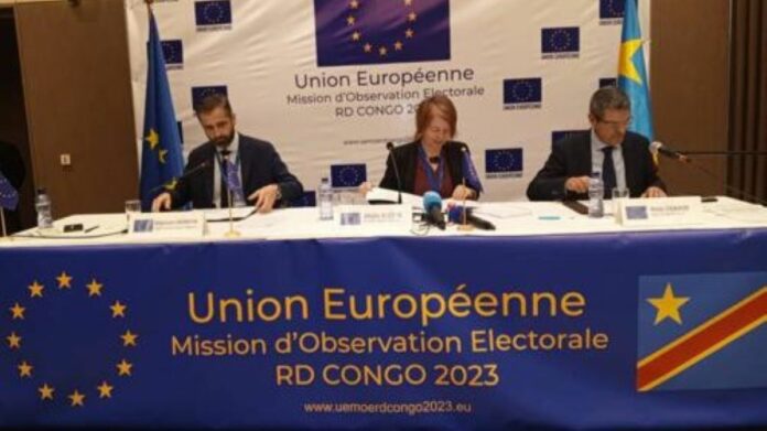 KINSHASA : L'Union européenne met fin à sa mission d'observation électorale en RDC