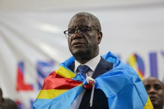 Maniema: Le Prix Nobel de la paix, Dr Denis Mukwege, réfute les rumeurs de désistement de sa candidature.