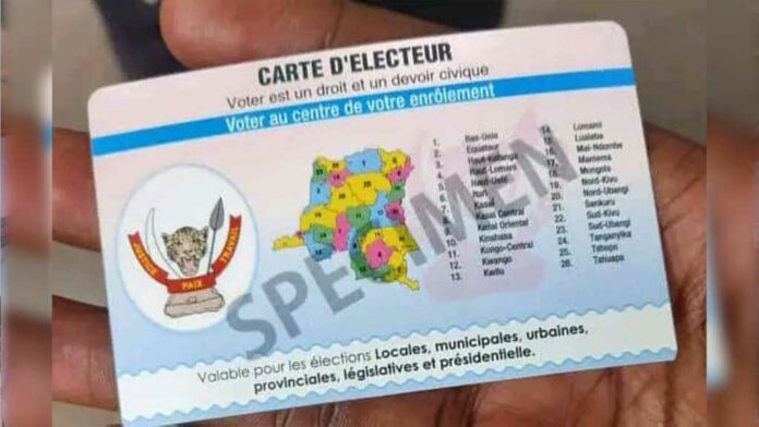 Kinshasa: Dénonciation de Monnayage des Cartes Electorales en RDC