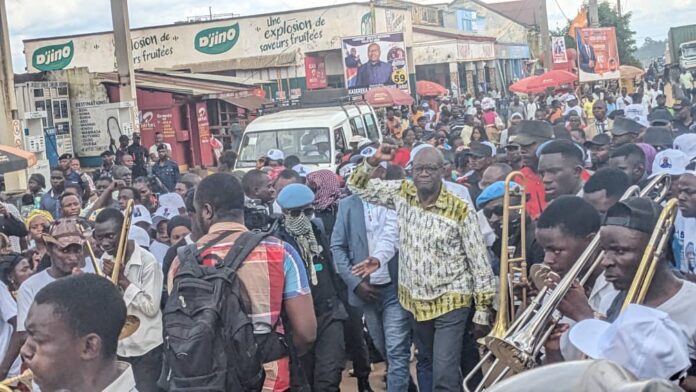 Nord-Kivu: Denis Mukwege fait campagne dans une région ravagée par la guerre