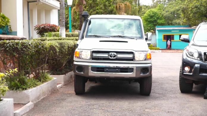 Haut-Katanga : une nouvelle jeep pour la santé