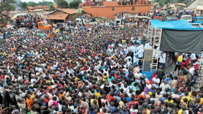 Haut-Uele: Katumbi exhorte le public à rejeter « le président des promesses somnifères »