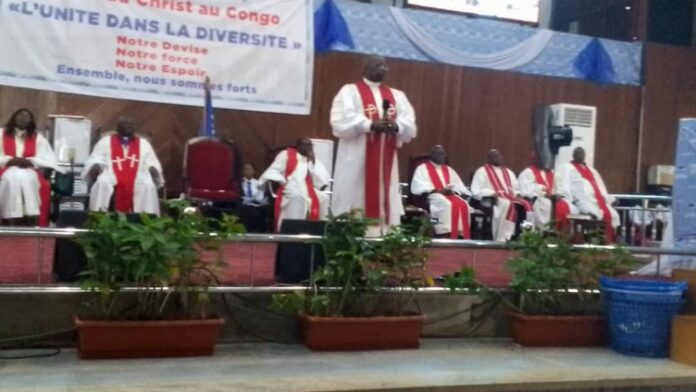 Kinshasa : L'Installation d'André Bokundoa Bolikabe à la tête de l’Église du Christ au Congo