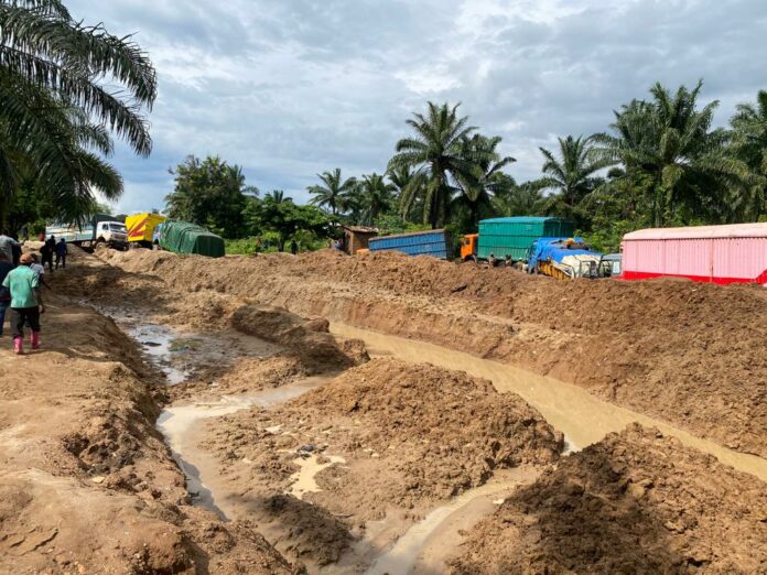 Sud-Kivu : Une pluie diluvienne entraîne la coupure de la Route Nationale 5 à Baraka