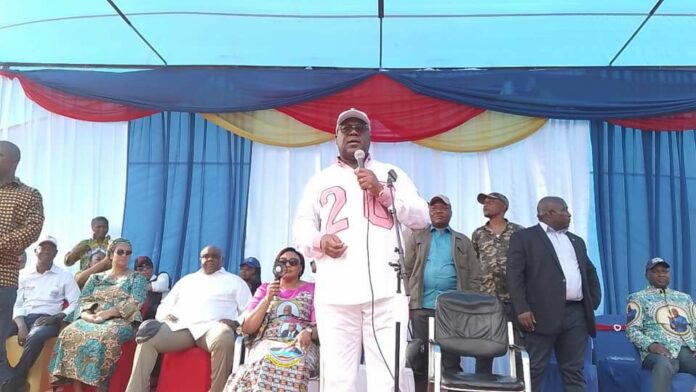 Sud-Ubangi: Tshisekedi en terre d'alliance, mobilise et demande la reconduction de son mandat