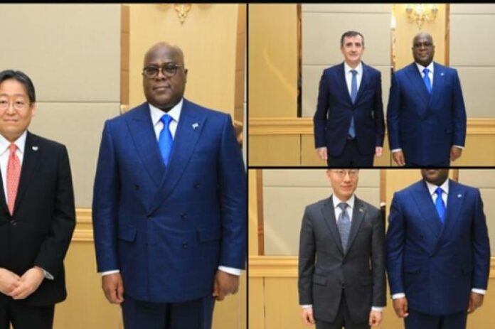 Kinshasa : Afflux diplomatique à la présidence après la confirmation de réélection de Tshisekedi