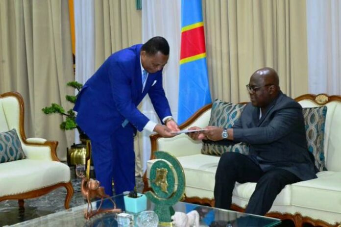 Kasaï Central : Félicitations de Denis Sassou-Nguesso à Félix Tshisekedi pour sa réélection