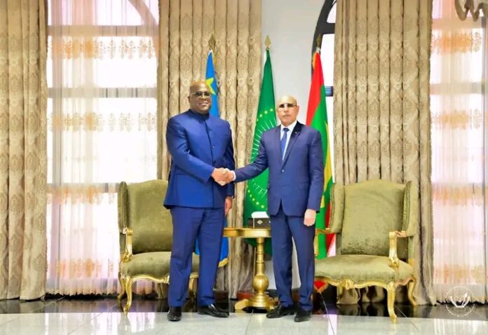 RDC: Visite officielle de Félix Tshisekedi en Mauritanie pour renforcer les liens africains