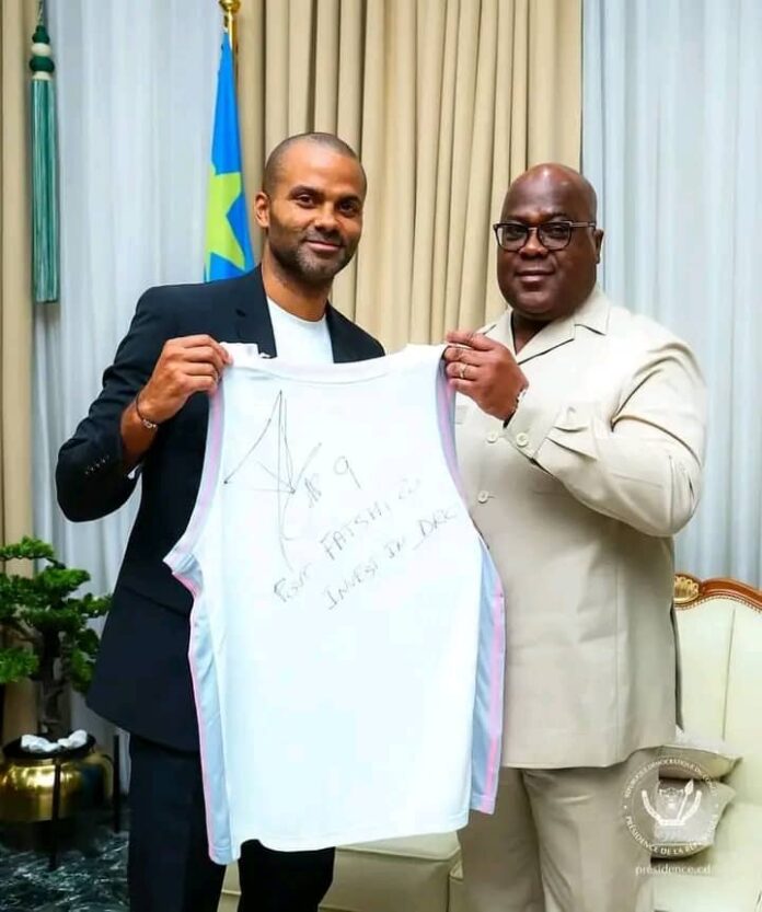 Tony Parker envisage de transformer le sport en RDC avec un projet ambitieux