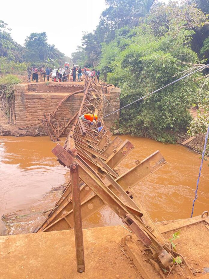 Bunia en péril : la dégradation des ponts menace la vie quotidienne