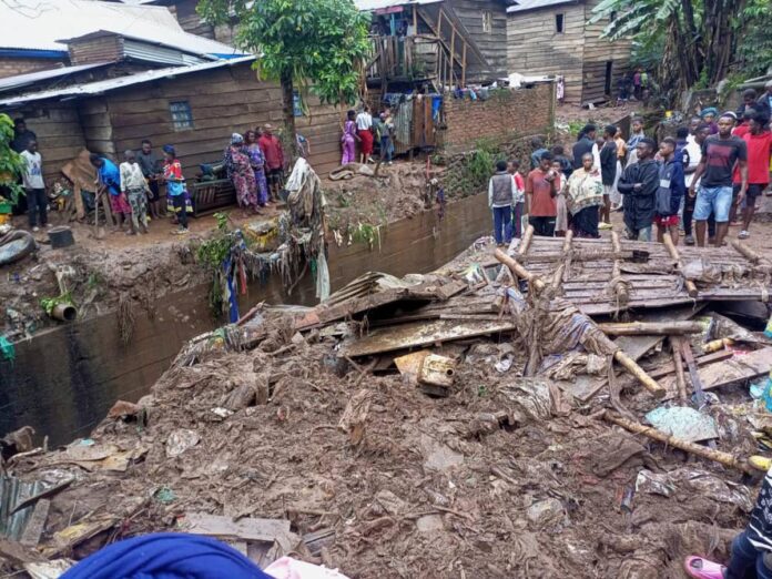 Bukavu : Quand le ciel gronde, les murs tombent