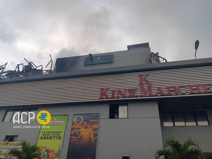 Incendie à Kinshasa : Kin Marché rassure ses clients après un sinistre