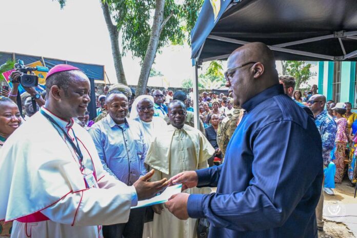 Félix Tshisekedi : 2,5 millions USD pour l'Église de Kisangani meurtrie