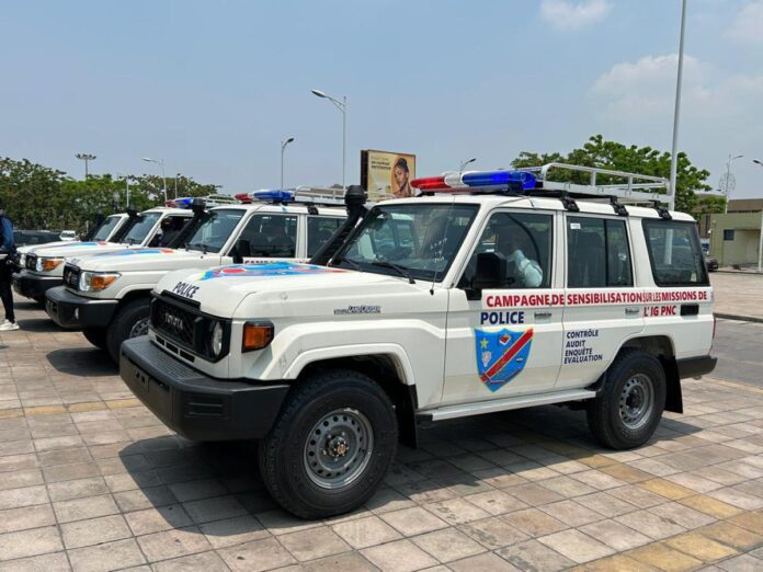 Un nouveau souffle pour la police congolaise: dotation en véhicules pour l'IG PNC