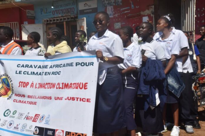 Justice climatique en marche à Beni : une caravane qui interpelle