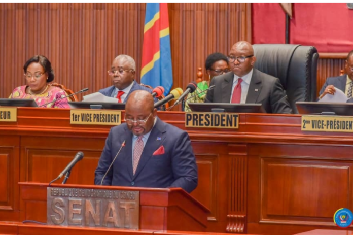 Budget 2025 : Aimé Boji Sangara au Sénat pour un débat crucial