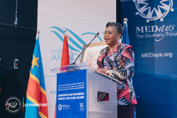 Judith Suminwa marque le Forum MEDays : Un plaidoyer vibrant pour investir en RDC